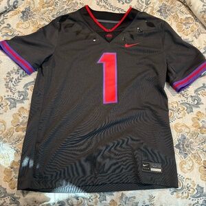 Texas Christian University (TCU) Nike #1 Black Jersey